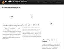 Tablet Screenshot of acebombersbcn.cat